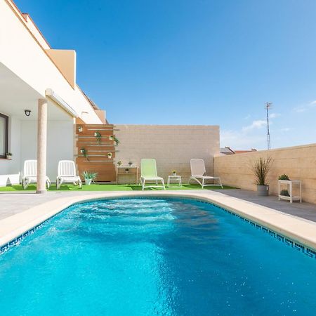 Casa Los Tejales With Climatized Private Pool El Médano Eksteriør bilde